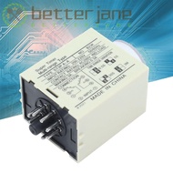 BETTER-JANE ​​Power on Delay Timer​​, ​​ST3PA-A Powered on Defer Controller 220V​​ ​​8 Terminals Tim