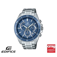 CASIO นาฬิกาข้อมือผู้ชาย EDIFICE รุ่น EFR-552D-2AVUDF วัสดุสเตนเลสสตีล สีฟ้า