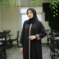 COD Gamis Abaya Muslimah Jumbo Model Terbaru 2024 M L XL XXL XXXL 4XL 5XL/Abaya Bordir Bahan RoseCre