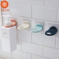 SXSA แขวนผนัง 1ชิ้น ที่ใส่ห้องน้ำ อุปกรณ์อาบน้ำ ขวดเจล จัดบ้าน ที่วางแชมพู ที่แขวนขวด ชั้นวางของในห้องน้ำ ชั้นเก็บของ