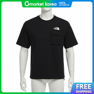 The North Face | The North Face Nt7Ur18J White Label Eye Pocket Short Sleeve Crew Neck T-Shirt Black