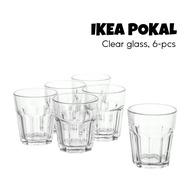 IKEA POKAL Glass, gelas kaca, clear glass, 27 cl