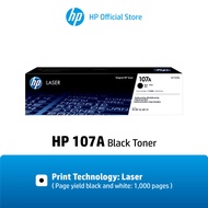 HP 107A Black ตลับผงหมึกสีดำ W1107A Original Laser Toner Cartridge