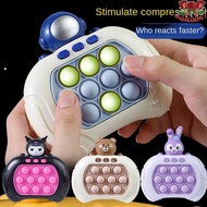 MALCOLM1 Super Bubble Pop Light Game, Hippo Doraemon Push Game Pop Electronic, Push Game Kuromi Pop 
