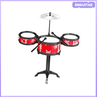 BNGUITAR Beginners Kids Drum Set Percussion Toys with Cymbal Drumsticks Sensory Toy for Christmas Kindergarten Halloween Birthday Present