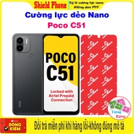 Toughened flexible phone screen protector for Xiaomi Poco C51