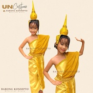 CAMBODIA GIRL GOLD - / / / Indonesia / United Nation Costume