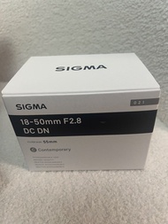 SIGMA 18-50mm F2.8 DC DN Contemporary Lens Sony E mount