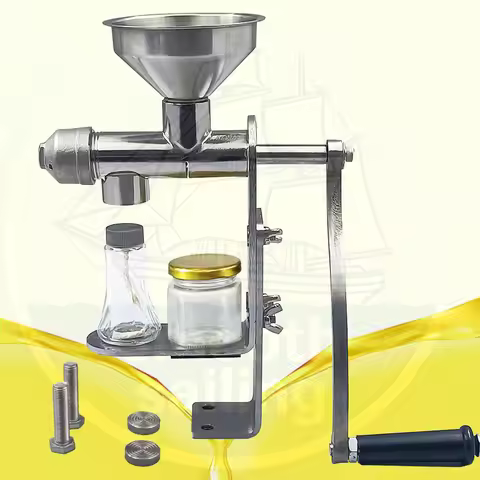 Extraction Press Castor Oil Cold Pressing Machine Hemp Seed Oil Press Machine Manual