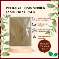 HSK PELBAGAI JENIS JAMU POWDER | SERBUK MANJAKANI CEKUR MAS COTEK PEGAGA SIREH MORINGGA SERAPAT TEMU KUNCI PUERARIA