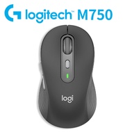 Logitech | Logitech M750 Signature Wireless Mouse SmartWheel Silent Clicks Bluetooth + 2.4G Dual Mod