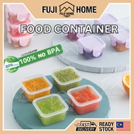 🏠READY STOCK🏠 60ml Food Snack Storage Box Stackable Container Storage Transparent Baby Food Fruits C