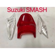 SUZUKI SMASH TAIL LEN SET // SMASH110TAIL LAMP COVER LENS SET LAMPU BELAKANG