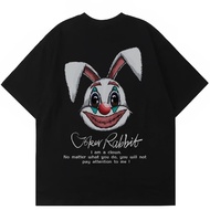 Big SIZE JOKER RABBIT T-SHIRTS PREMIUM DISTRO T-SHIRTS SHORT SLEEVED OVERSIZE T-SHIRTS JAPANESE T-SH