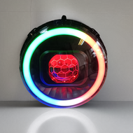 ไฟหน้ารถยนต์ LED Demon Eye Q30C Q85C Q80C Q90C ไฟน้ำเรือลำลอง อุปกรณ์ตกแต่งรถยนต์ อุปกรณ์เสริม