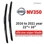 Nissan NV350 Wiper Blade Set Pair for 2016 to 2021 Year Model NV350 Car Front Window Wipers Windows 