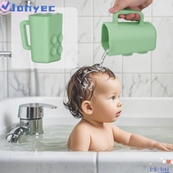 JONY1EC Washing Rinse Cup, Leak-proof Food Grade Silicone, Baby Bath Rinse Cup, BPA Free with Suctio