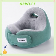 GSWLTT U Shaped Pillow, Soft Memory Foam Travel Pillow, Durable Healthcare Travel Neck Cushion Children Kids