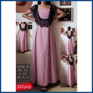 ✤ ❃ ¤ UKAY-UKAY GOWN / COSTUME / LONG DRESS GOWN MAXI MIDI PARTY JS PROM CASUAL