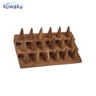 [vsrhkq] -Organizer Made of Wood with 3 Levels, Light, 19.8 X 12.9 X 6.9 Cm, for Storing Jewelry