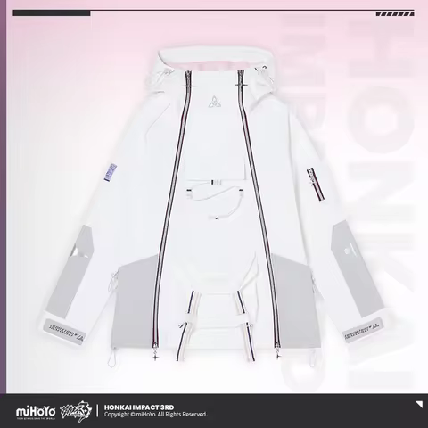 Genuine Elysia Overcoat MiHoYo Official Honkai Impact 3 Elysia Coat Herrscher Of Human: Ego Costume 