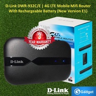 D-Link DWR-932C/E | 4G LTE Mobile Mifi Router With Rechargeable Battery (New Version E1)