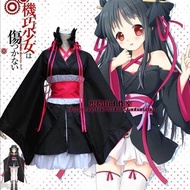 【ร้อน】กิโมโนญี่ปุ่น Yukata Robes สาวอะนิเมะ Yaya คอสเพลย์เครื่องแต่งกายผู้หญิง Haori Tea Party ชุดเจ