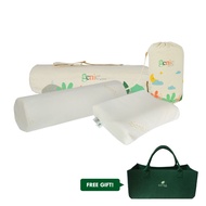 Getha Genie Kid’s Combo - Genie 3D Junior Pillow + Genie Kid's Bolster/ Baby Pillow