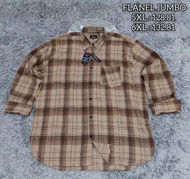 COD kemeja flanel super jumbo 4XL 5XL 6XL 7xl FLANEL JUMBO
