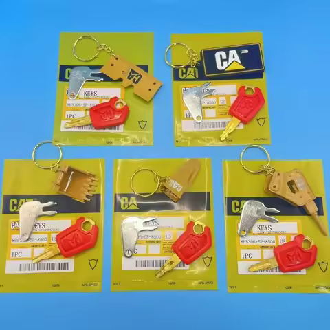 for Cat 8H5306, 5P8500 excavator ignition key, bucket key, heavy equipment