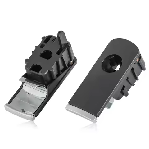 Car Glove Box Lock Lid Handle with Hole 8E1857131 for Audi A4 8E B6 B7 2002 - 2008 Left-hand Drive 8