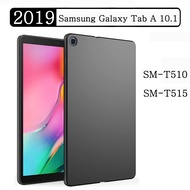 Soft Silicone Case For Samsung Galaxy Tab A 10.1 2019 SM-T510 SM-T515 T510 T515 T517 Flexible TPU Shell Shockproof Black Cover