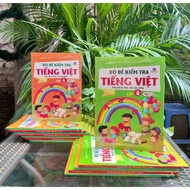 TRI Books - combo 2c 4th grade Vietnamese test questions set, volume 1 and 2 (connect knowledge with life)
