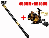 Joran Pancing Serat Karbon Joran Tegek/JORAN PANCING TEGEG SURF LENTUR KUAT RUAS PENDEK/tegek Full C