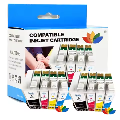 COAAP Ink Cartridge Compatible for EPSON Stylus BX320 BX525 SX525 BX535 SX535 SX620FW BX925FW Printe