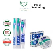 Combo Tooth White Powder + Eucryl Toothpaste 50g + 62g (BUK Standard Product)