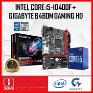 P.W.P. Intel Core i5 10400F Processor + Gigabyte B460M-GAMING HD Motherboard