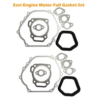 2pcs Engine Motor Full Gasket Set For GX390 GX 390 Chinese 188F 13HP 5KW Gasoline Generator Lawn Mow