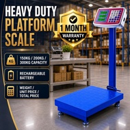 Timbang Digital 150kg 200kg Weight Scale Electronic Penimbang Makanan Digital Timbangan Barang Weigh