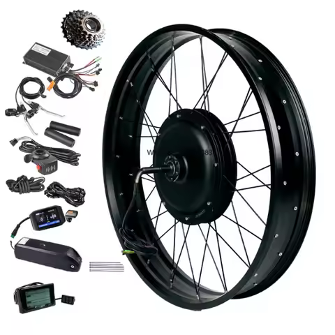 Ebike Kit Nabe 12000w Electric Bike Motor Kit 26 Fat Electric Bike Motor Bike Engine Kit 8000W Lithi