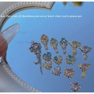 {Y2K Ice Sapphire Chapter} Japanese New Products Manicure diy Jewelry 18K Water Ice Moon Beautiful G