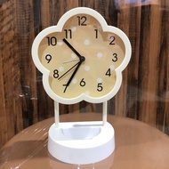 Flower alarm clock / alarm clock / table clock / fancy alarm clock