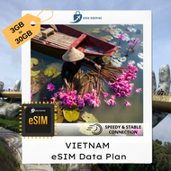 【eSIM】Vietnam eSim (3GB - 20GB)  Travel eSIM | GOGO ROAMING Travel eSIM