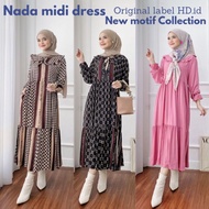 gamis / midi dress / nada dress / baju muslim