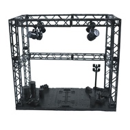 Diorama Base System Base for Gundam Model Kits MG1/100 Stage, hangar, spotlight, 4 color change (27c