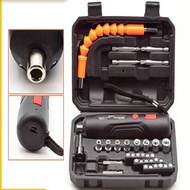 35pcs gerudi protable diy tipe c cad kereta rumah gerudi tampa wayer wayerlis elektrik drill screwdr