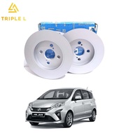 BENDIX FRONT DISC ROTOR PERODUA ALZA 2009-2013 (1PAIR) (BR9496)