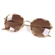 全新未使用DITA DTS442-A-03 TALON THREE眼鏡太陽眼鏡，金色淨CLEARブラウン， 52mm，22-145mm，示範鏡片，日本製造，男士款，原價：¥92,400