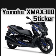 台灣現貨山葉 摩托車貼紙 XMAX 300 貼花防水全身貼紙裝飾適用於雅馬哈 XMAX300 2019-2022