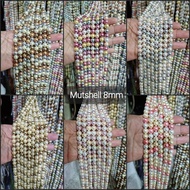 SHELL PEARL | MUTSHELL 8MM | STRING STRING